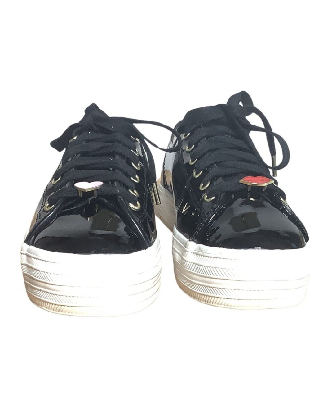 Kate Spade/Keds Triple-Kick Black Sneakers Size 8